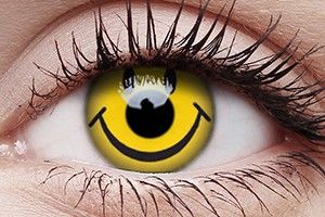 ColourVUE Crazy Lens Smiley Contact Lens