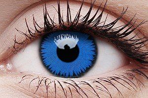ColourVUE Crazy Lens Space Blue Contact Lens