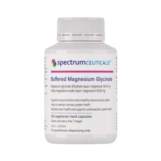 Spectrumceuticals Buffered Magnesium Glycinate 120 Capsules