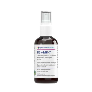 Spectrumceuticals D3 + MK-7 Spray Oral Liquid 50mL