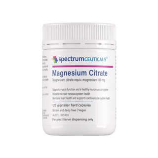 Spectrumceuticals Magnesium Citrate 120 VegeCaps