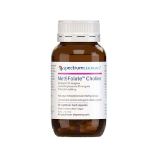 Spectrumceuticals Met5Folate Choline 60 VegeCaps