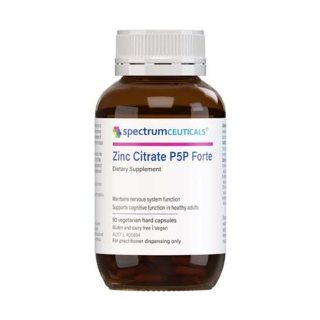 Spectrumceuticals Zinc Citrate P5P Forte 90 Capsules