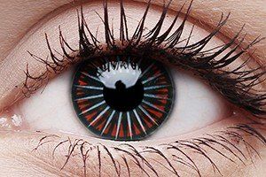 ColourVUE Crazy Lens Symbiote Contact Lens
