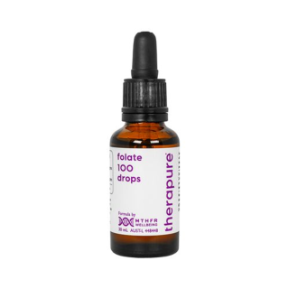Therapure MTHFR Wellbeing Folate 100 Drops 30mL