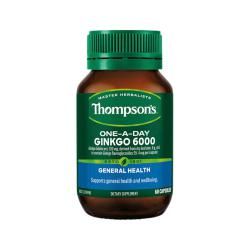 Thompson's One-A-Day Gingko 6000 60 Capsules