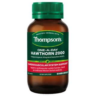 Thompson's One-A-Day Hawthorn 2000 60 Capsules