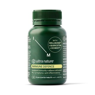 ULTRA NATURE Immune Defence 30 Tablets