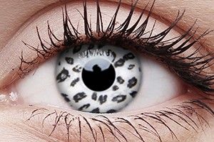 ColourVUE Crazy Lens White Leopard Contact Lens