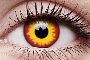 ColourVUE Crazy Lens Wildfire Contact Lens