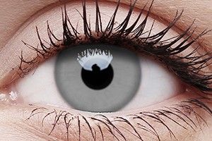 ColourVUE Crazy Lens Zombie Grey Contact Lens