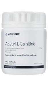 Metagenics Acetyl-L-Carnitine 100g Powder