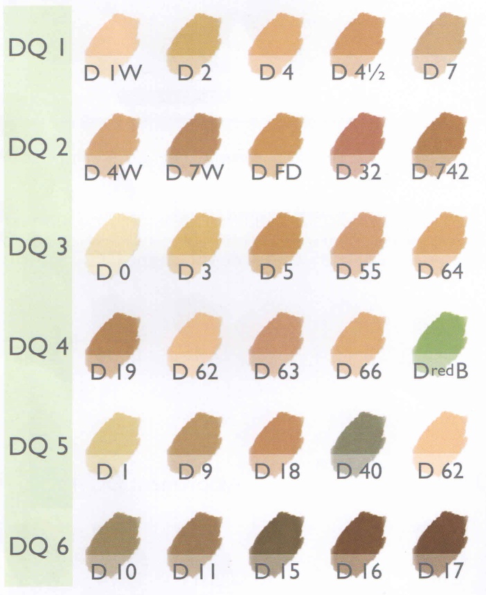 Dermacolor Camouflage Creme Quintet Set Colours
